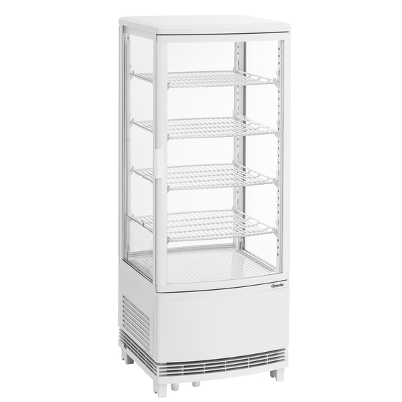 Bartscher Mini-Kühlvitrine 98L2T weiß 8 Bartscher Mini-Kühlvitrine 98L2T weiß