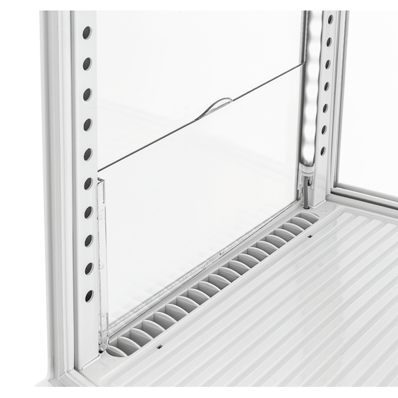 Bartscher Mini-Kühlvitrine 98L2T weiß 6 Bartscher Mini-Kühlvitrine 98L2T weiß