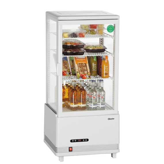 Bartscher Mini-Kühlvitrine 78L-WE/L Bartscher Mini-Kühlvitrine 78L-WE/L