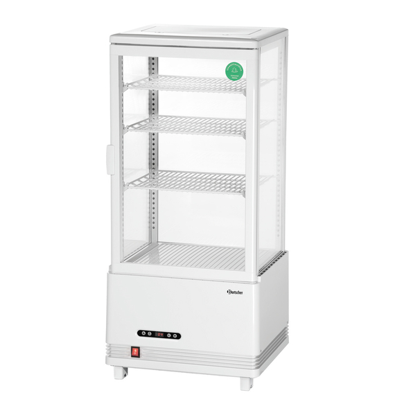 Bartscher Mini-Kühlvitrine 78L-WE/L 7 Bartscher Mini-Kühlvitrine 78L-WE/L