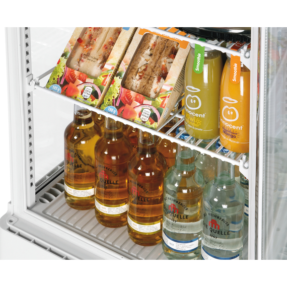 Bartscher Mini-Kühlvitrine 78L-WE/L 5 Bartscher Mini-Kühlvitrine 78L-WE/L