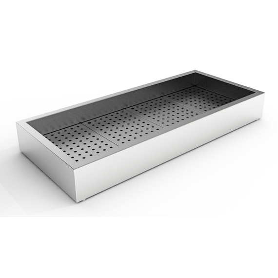 Combisteel Gemahlenes Eis Behälter Aufbau 4/1 Gn Combisteel Gemahlenes Eis Behälter Aufbau 4/1 Gn