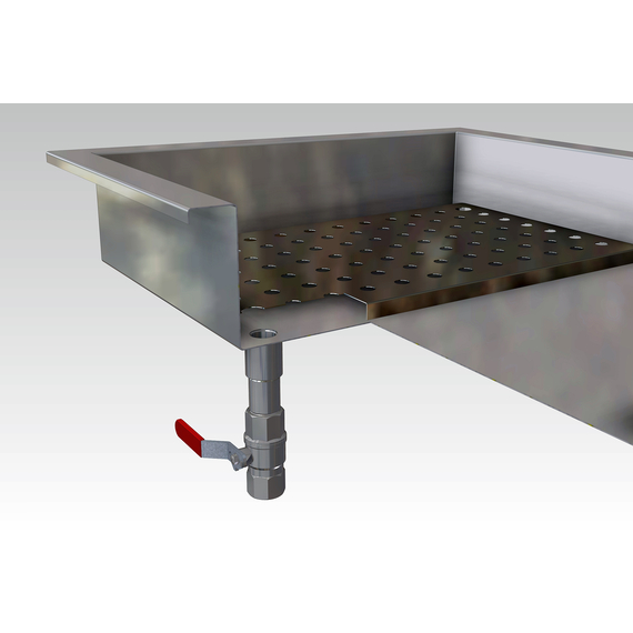 Combisteel Gemahlenes Eis Behälter Einbau 1/1 Gn 1 Combisteel Gemahlenes Eis Behälter Einbau 1/1 Gn