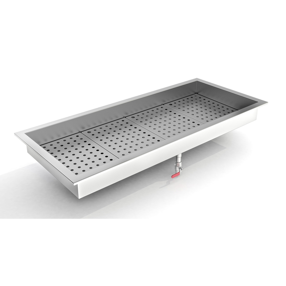 Combisteel Gemahlenes Eis Behälter Einbau 4/1 Gn Combisteel Gemahlenes Eis Behälter Einbau 4/1 Gn