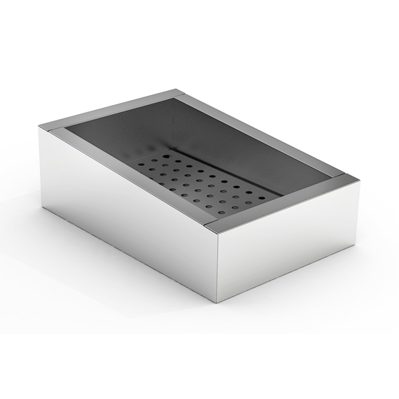 Combisteel Gemahlenes Eis Behälter Schief 1/1 Gn Aisi 304 Wasserhahn An Der Bedienung Seite Combisteel Gemahlenes Eis Behälter Schief 1/1 Gn Aisi 304 Wasserhahn An Der Bedienung Seite