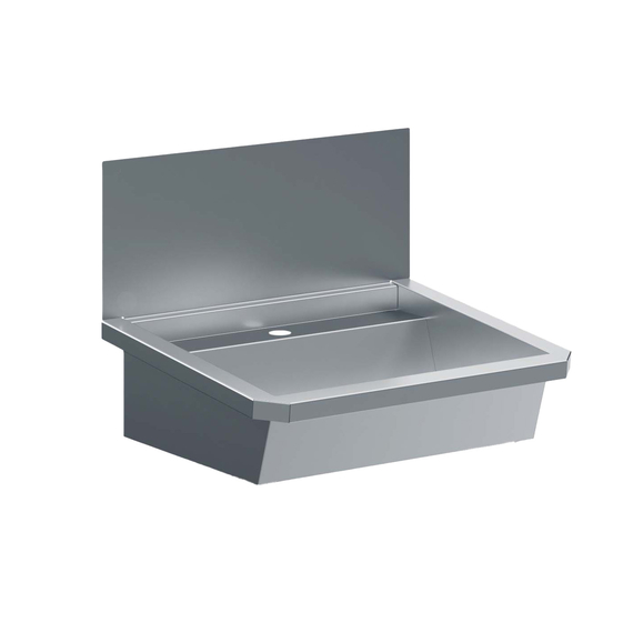Combisteel Edelstahl Waschbecken 1 Ablasshahn 600mm Ablaufstopfen Und Schutzwand Inklusive, Exklusiv Hahn Combisteel Edelstahl Waschbecken 1 Ablasshahn 600mm Ablaufstopfen Und Schutzwand Inklusive, Exklusiv Hahn