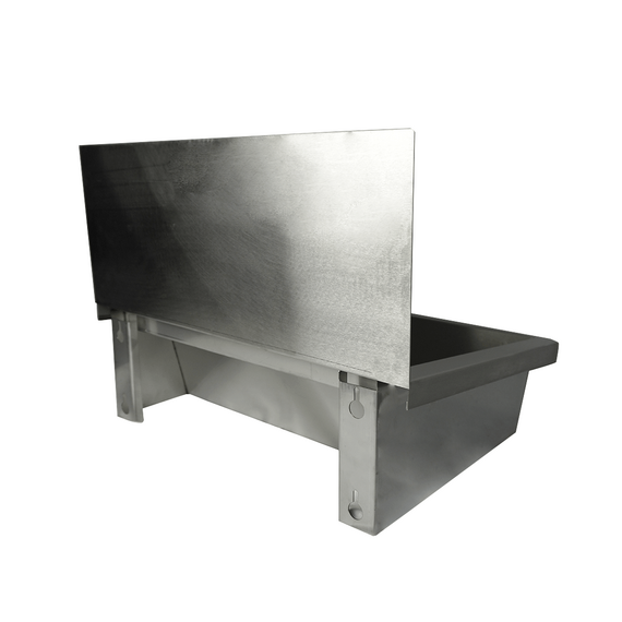 Combisteel Edelstahl Waschbecken 1 Ablasshahn 600mm Ablaufstopfen Und Schutzwand Inklusive, Exklusiv Hahn 7 Combisteel Edelstahl Waschbecken 1 Ablasshahn 600mm Ablaufstopfen Und Schutzwand Inklusive, Exklusiv Hahn