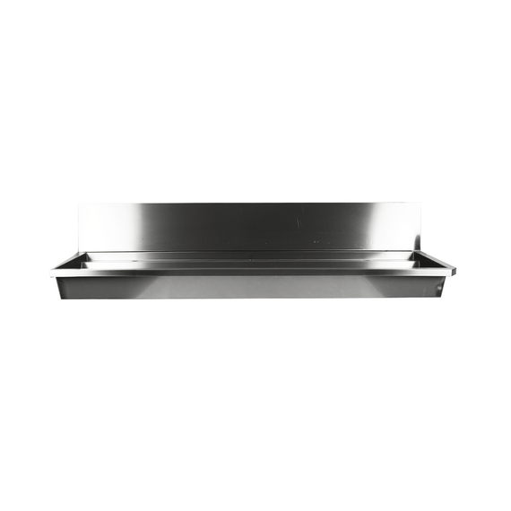 Combisteel Edelstahl Waschbecken 3 Ablasshahne 1800mm Ablaufstopfen Und Schutzwand Inklusive, Exklusiv Hahne 1 Combisteel Edelstahl Waschbecken 3 Ablasshahne 1800mm Ablaufstopfen Und Schutzwand Inklusive, Exklusiv Hahne