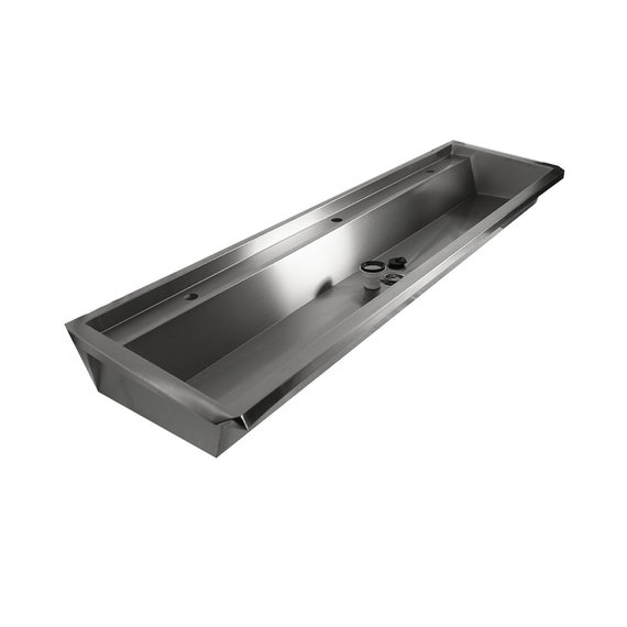 Combisteel Edelstahl Waschbecken 3 Ablasshahne 1800mm Ablaufstopfen Und Schutzwand Inklusive, Exklusiv Hahne 8 Combisteel Edelstahl Waschbecken 3 Ablasshahne 1800mm Ablaufstopfen Und Schutzwand Inklusive, Exklusiv Hahne