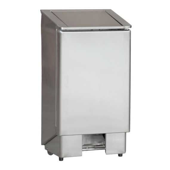 Combisteel Mülleimer mit Fußpedal 90L Combisteel Mülleimer mit Fußpedal 90L