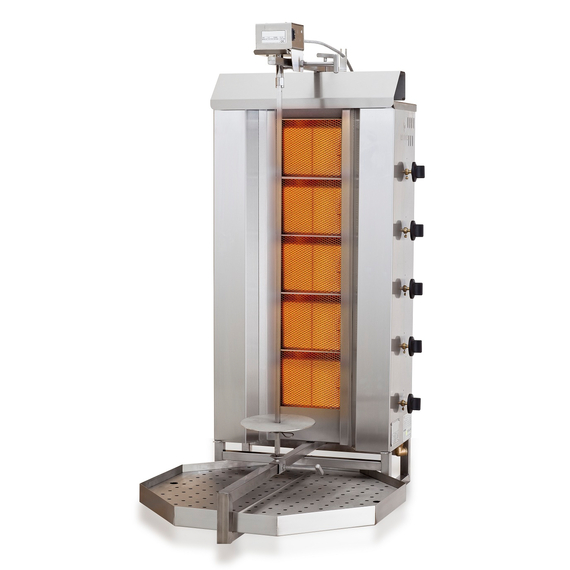 Combisteel Gyros Gasgrill Motor Position Oben 5 Heizzonen Combisteel Gyros Gasgrill Motor Position Oben 5 Heizzonen