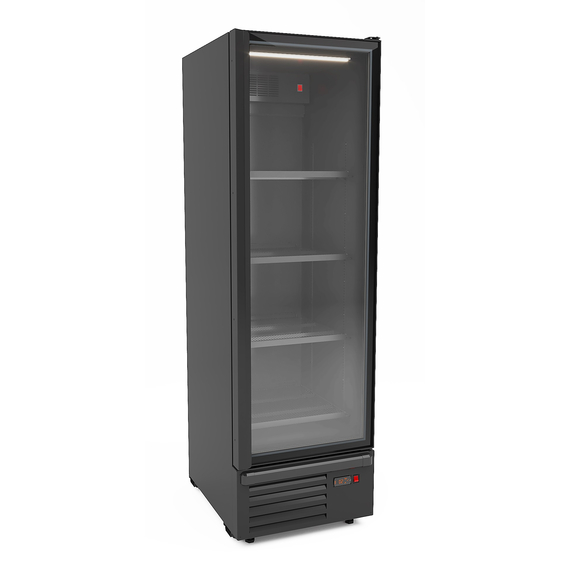 Combisteel Kühlschrank 1 Glastür Schwarz 550L Combisteel Kühlschrank 1 Glastür Schwarz 550L