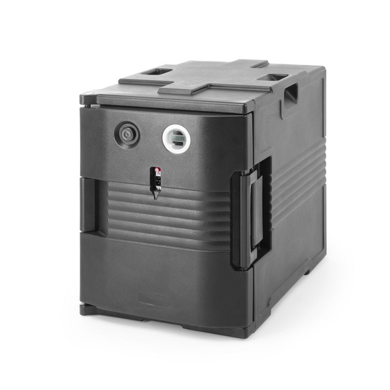 AmerBox Thermo-isolierter Behälter mit Heizfunktion – Catering, GN 1/1, 220-240V/200W, 477x680x(H)620mm AmerBox Thermo-isolierter Behälter mit Heizfunktion – Catering, GN 1/1, 220-240V/200W, 477x680x(H)620mm