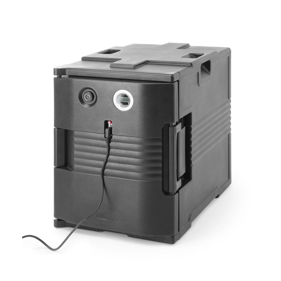 AmerBox Thermo-isolierter Behälter mit Heizfunktion – Catering, GN 1/1, 220-240V/200W, 477x680x(H)620mm 1 AmerBox Thermo-isolierter Behälter mit Heizfunktion – Catering, GN 1/1, 220-240V/200W, 477x680x(H)620mm