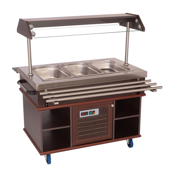 Combisteel Gekühltes Büffet Gn 3/1 – Breite 1200 – Art.-Nr.: 7078.0005 Combisteel Gekühltes Büffet Gn 3/1 – Breite 1200 – Art.-Nr.: 7078.0005