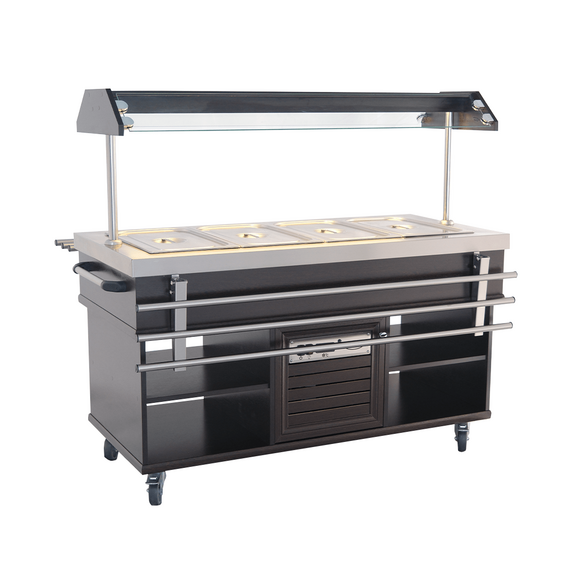 Combisteel Gekühltes Büffet Gn 4/1 – Breite 1500 4 Combisteel Gekühltes Büffet Gn 4/1 – Breite 1500