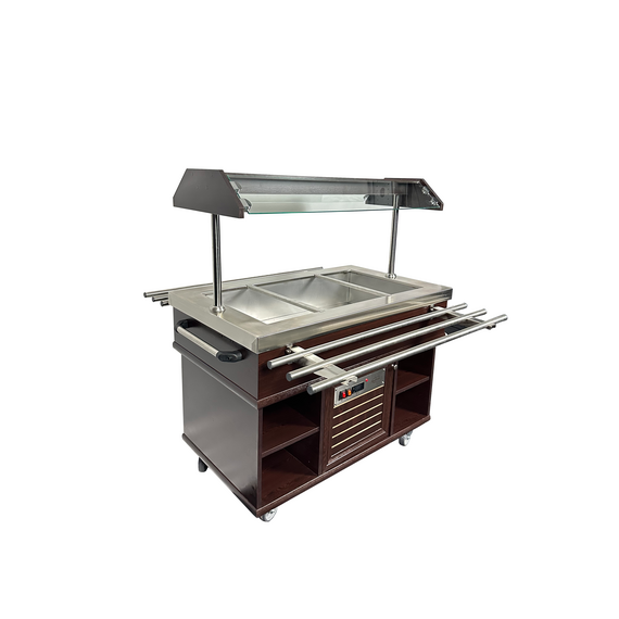 Combisteel Gekühltes Büffet Gn 3/1 – Breite 1200 – Art.-Nr.: 7078.0005 2 Combisteel Gekühltes Büffet Gn 3/1 – Breite 1200 – Art.-Nr.: 7078.0005