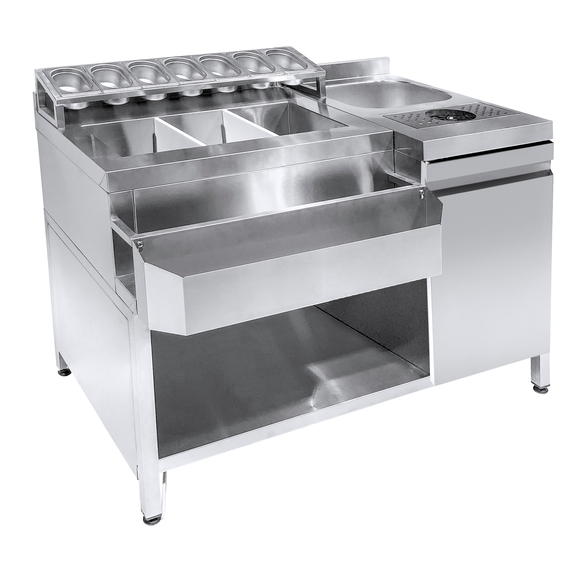 Combisteel Cocktailstation" – Breite 1340 Combisteel Cocktailstation" – Breite 1340
