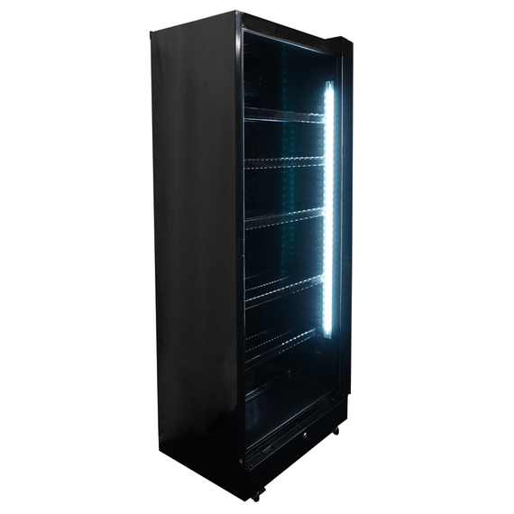 Combisteel Kühlschrank 1 Glastür Schwarz Sve-450 Bl 6 Combisteel Kühlschrank 1 Glastür Schwarz Sve-450 Bl