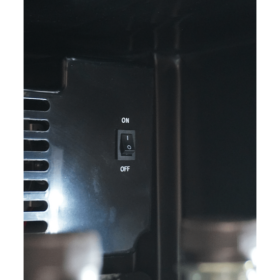 Combisteel Kühlschrank 1 Glastür Schwarz Sve-450 Bl 9 Combisteel Kühlschrank 1 Glastür Schwarz Sve-450 Bl