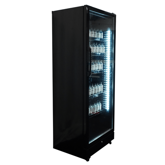 Combisteel Kühlschrank 1 Glastür Schwarz Sve-450 Bl 7 Combisteel Kühlschrank 1 Glastür Schwarz Sve-450 Bl
