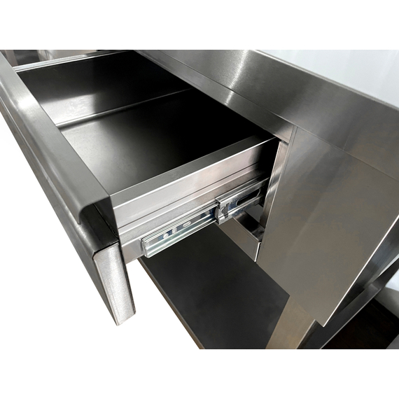 Combisteel Edelstahl Kaffee Arbeitstisch 1000X600X1150 2 Combisteel Edelstahl Kaffee Arbeitstisch 1000X600X1150