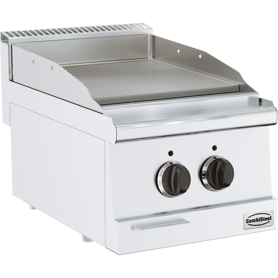 Combisteel Base 600 El. Grillplatte Gerillt Combisteel Base 600 El. Grillplatte Gerillt