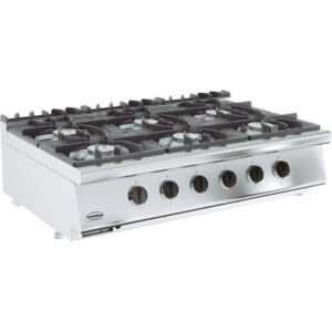 Combisteel Base 700 Gasherd 6 Br. – Breite 1200 – Art.-Nr.: 7178.0210
