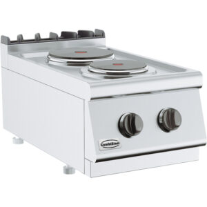 Combisteel Base 700 Elektroherd 2 Platten – Breite 400 – Art.-Nr.: 7178.0215