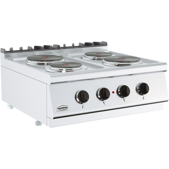 Combisteel Base 700 Elektroherd 4 Platten – Breite 800 – Art.-Nr.: 7178.0220 Combisteel Base 700 Elektroherd 4 Platten – Breite 800 – Art.-Nr.: 7178.0220