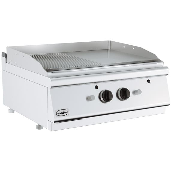 Combisteel Base 700 Gas Grillplatte Chrom/Gerillt Combisteel Base 700 Gas Grillplatte Chrom/Gerillt