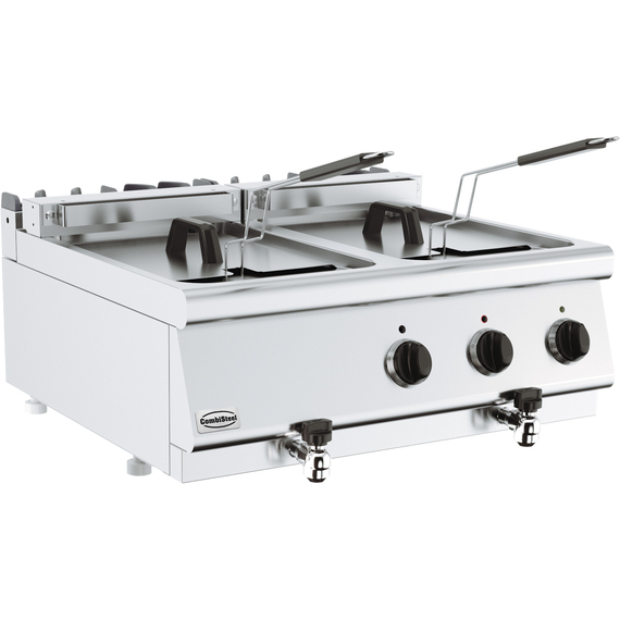 Combisteel Base 700 El. Friteusen 2X10L – Breite 800 – Art.-Nr.: 7178.0290 Combisteel Base 700 El. Friteusen 2X10L – Breite 800 – Art.-Nr.: 7178.0290