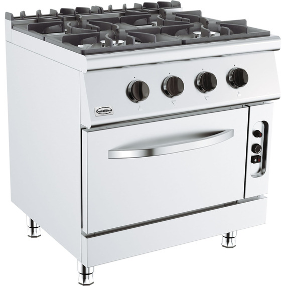 Combisteel Base 700 Gasherd 4 Br. mit Gasbackofen Combisteel Base 700 Gasherd 4 Br. mit Gasbackofen