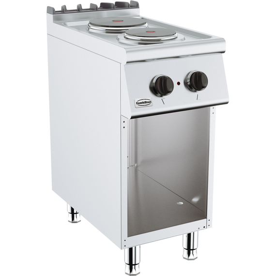 Combisteel Base 700 Elektroherd 2 Platten – Breite 400 – Art.-Nr.: 7178.0425 Combisteel Base 700 Elektroherd 2 Platten – Breite 400 – Art.-Nr.: 7178.0425