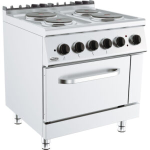 Combisteel Base 700 Elektroherd 4 Platten mit El. Backofen