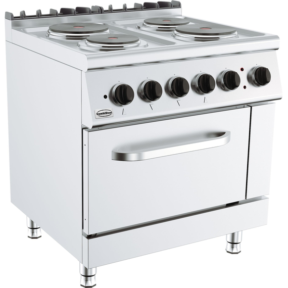 Combisteel Base 700 Elektroherd 4 Platten mit El. Backofen Combisteel Base 700 Elektroherd 4 Platten mit El. Backofen