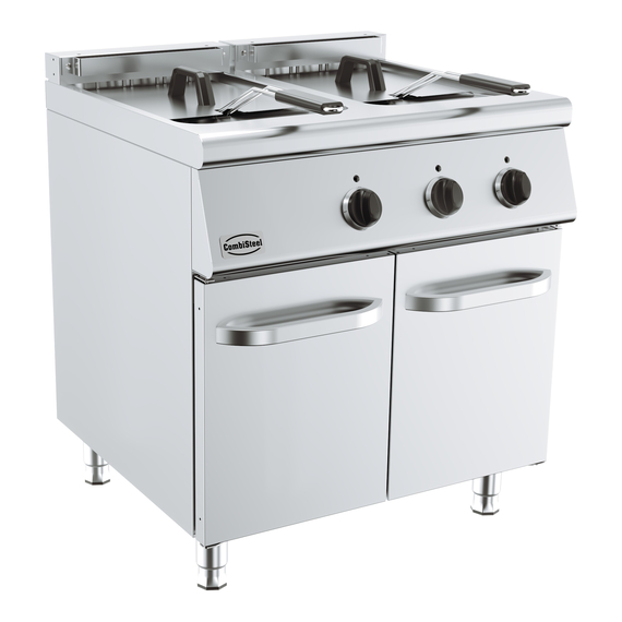 Combisteel Base 700 El. Friteusen 2X10L – Breite 800 – Art.-Nr.: 7178.0527 Combisteel Base 700 El. Friteusen 2X10L – Breite 800 – Art.-Nr.: 7178.0527