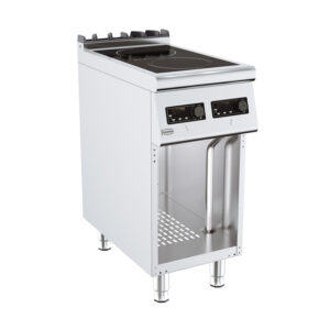 Combisteel Base 700 Induktion Elektroherd 2 Pl. – Breite 400 – Art.-Nr.: 7178.0570