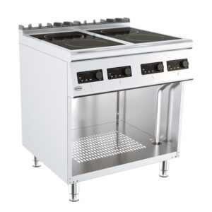 Combisteel Base 700 Induktion Elektroherd 4 Pl. – Breite 800 – Art.-Nr.: 7178.0575
