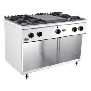 Combisteel Base 700 Glühplattenherd Gas 4 Br.
