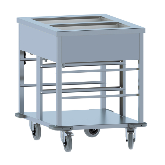 Combisteel Bain-Marie Wagen 2/1. 4 Combisteel Bain-Marie Wagen 2/1.