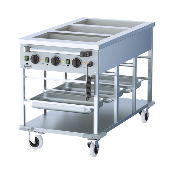 Combisteel Bain-Marie Wagen 3/1. 1 Combisteel Bain-Marie Wagen 3/1.