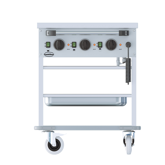 Combisteel Bain-Marie Wagen 3/1. 2 Combisteel Bain-Marie Wagen 3/1.