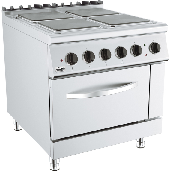 Combisteel Base 900 Elektroherd 4 Platten mit El. Backofen Combisteel Base 900 Elektroherd 4 Platten mit El. Backofen