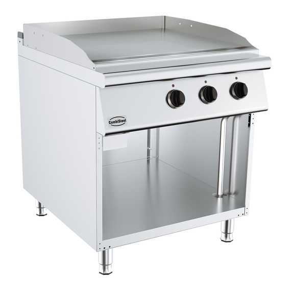 Combisteel Base 900 El. Grillplatte – Breite 800 Combisteel Base 900 El. Grillplatte – Breite 800