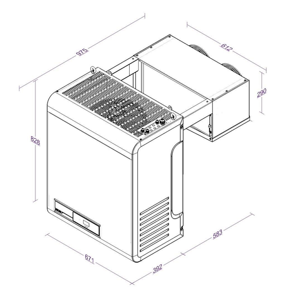 Combisteel Kühlaggregate Huckepack 13,2-27,6 M3 mit Online-Anbindung 2 Combisteel Kühlaggregate Huckepack 13,2-27,6 M3 mit Online-Anbindung