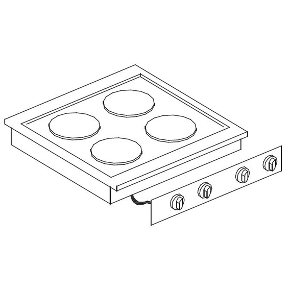 Combisteel Elektroherd 4 Pl. Combisteel Elektroherd 4 Pl.