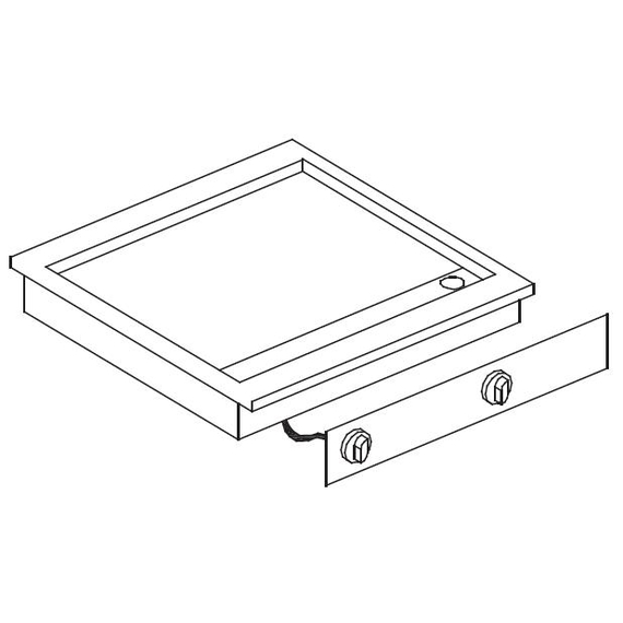 Combisteel El. Grillplatte Glatt 400V – Breite 625 Combisteel El. Grillplatte Glatt 400V – Breite 625
