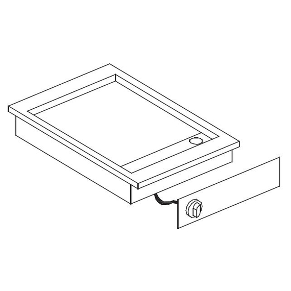 Combisteel El. Grillplatte Chrom – Breite 425 Combisteel El. Grillplatte Chrom – Breite 425