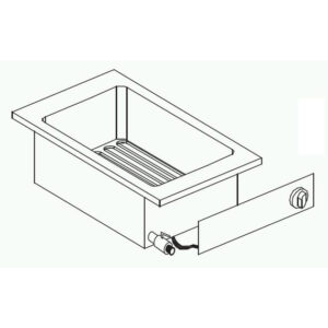 Combisteel Elektrofriteusen 1X10 L – Breite 400 – Art.-Nr.: 7266.0070